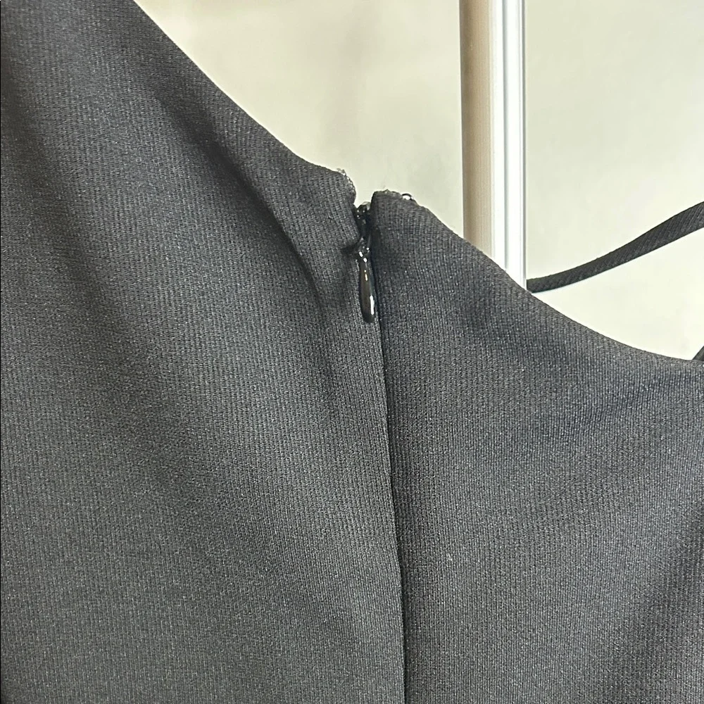 DKNY Elegant Black Asymmetrical Dress - Picture 12 of 15